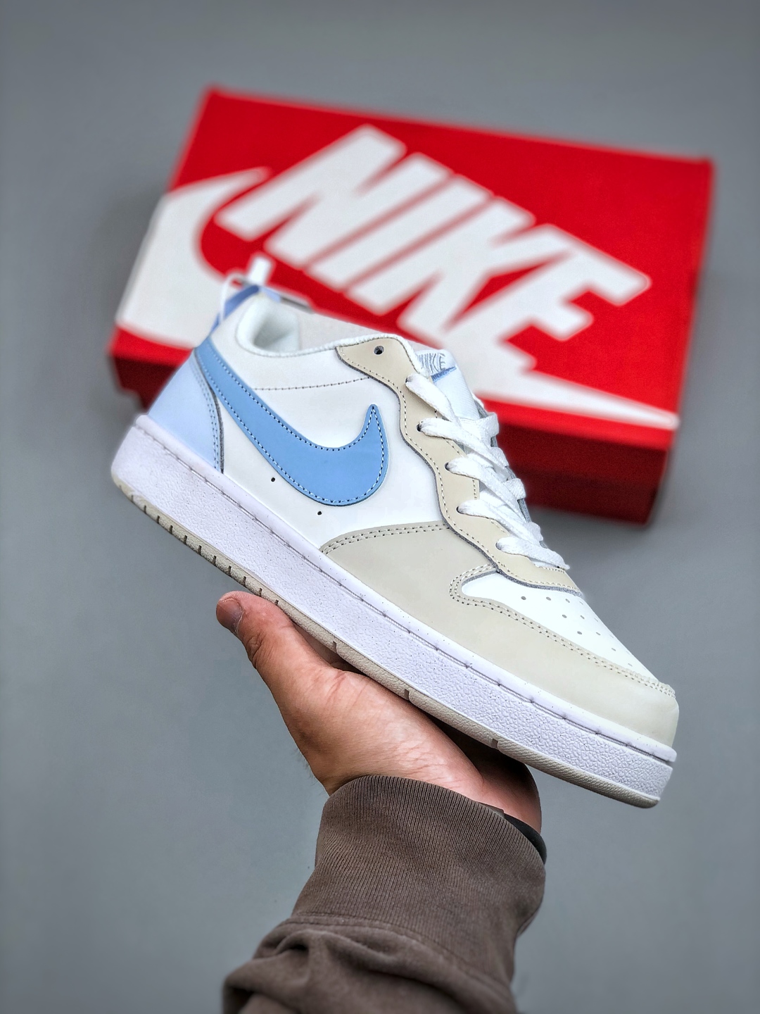 Nike Court Borough Low White/Sky Blue Casual Sneakers - Size 36-45 2 cmp i1746825826410 7563 0 0