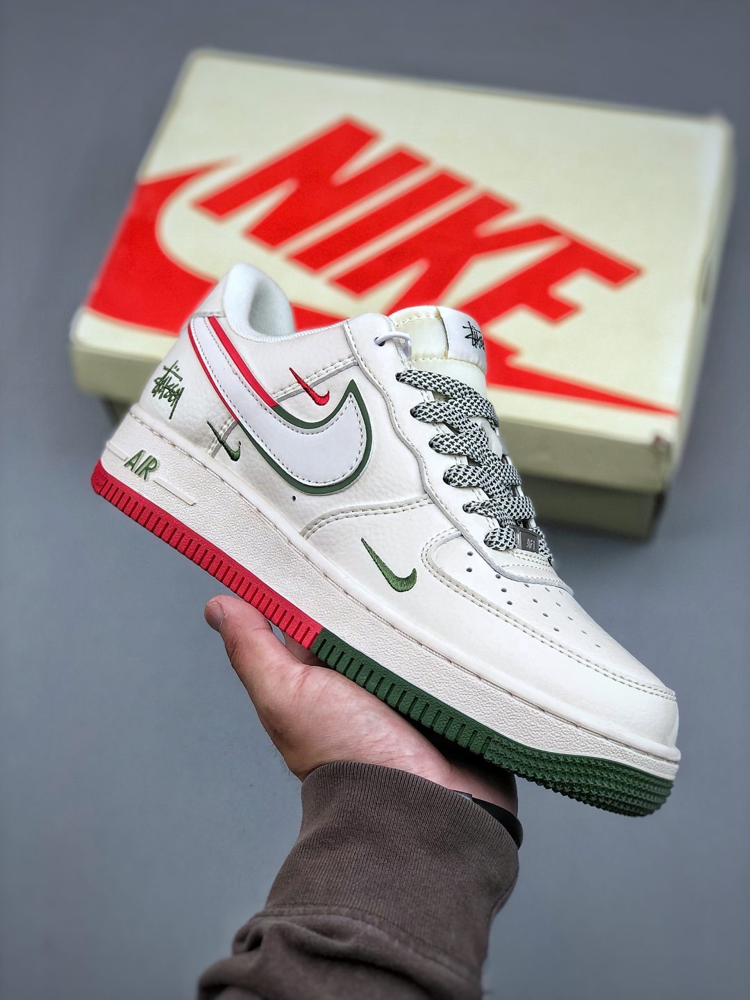 Nike Air Force 1 '07 Stussy Low-Top Sneakers - HD2258-608 2 cmp i1746825899361 6272 0 0