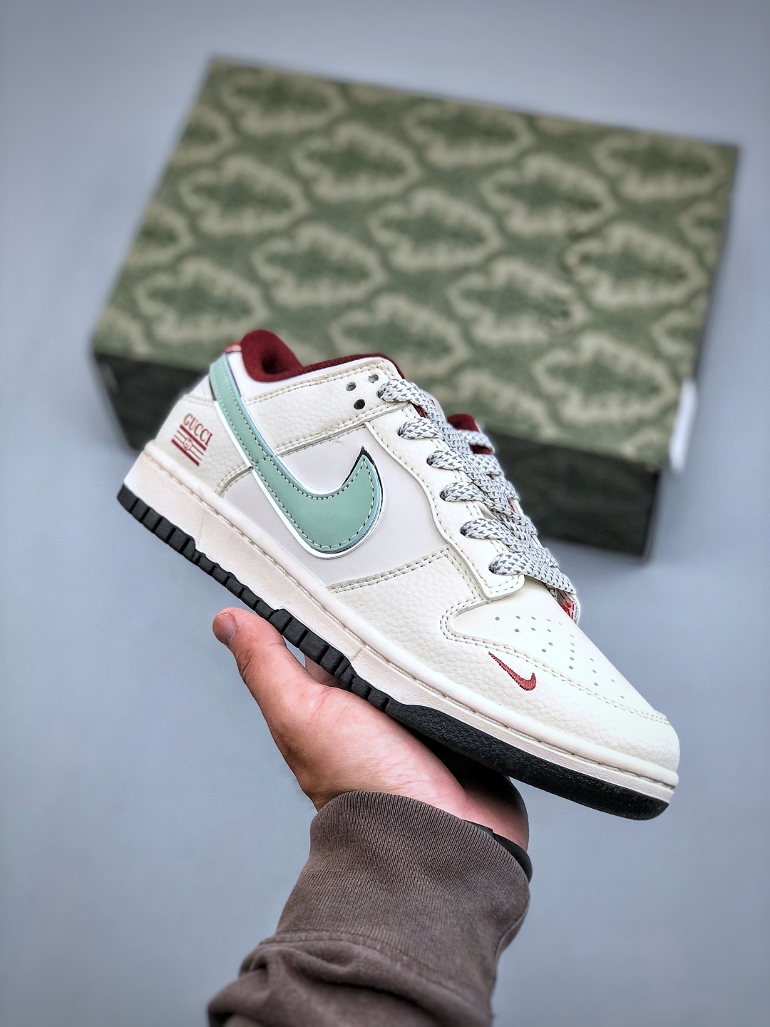 NK Dunk Low Gucci Custom Sneakers - Premium Leather, Exclusive Design 2 cmp i1746826090644 5186 0 0