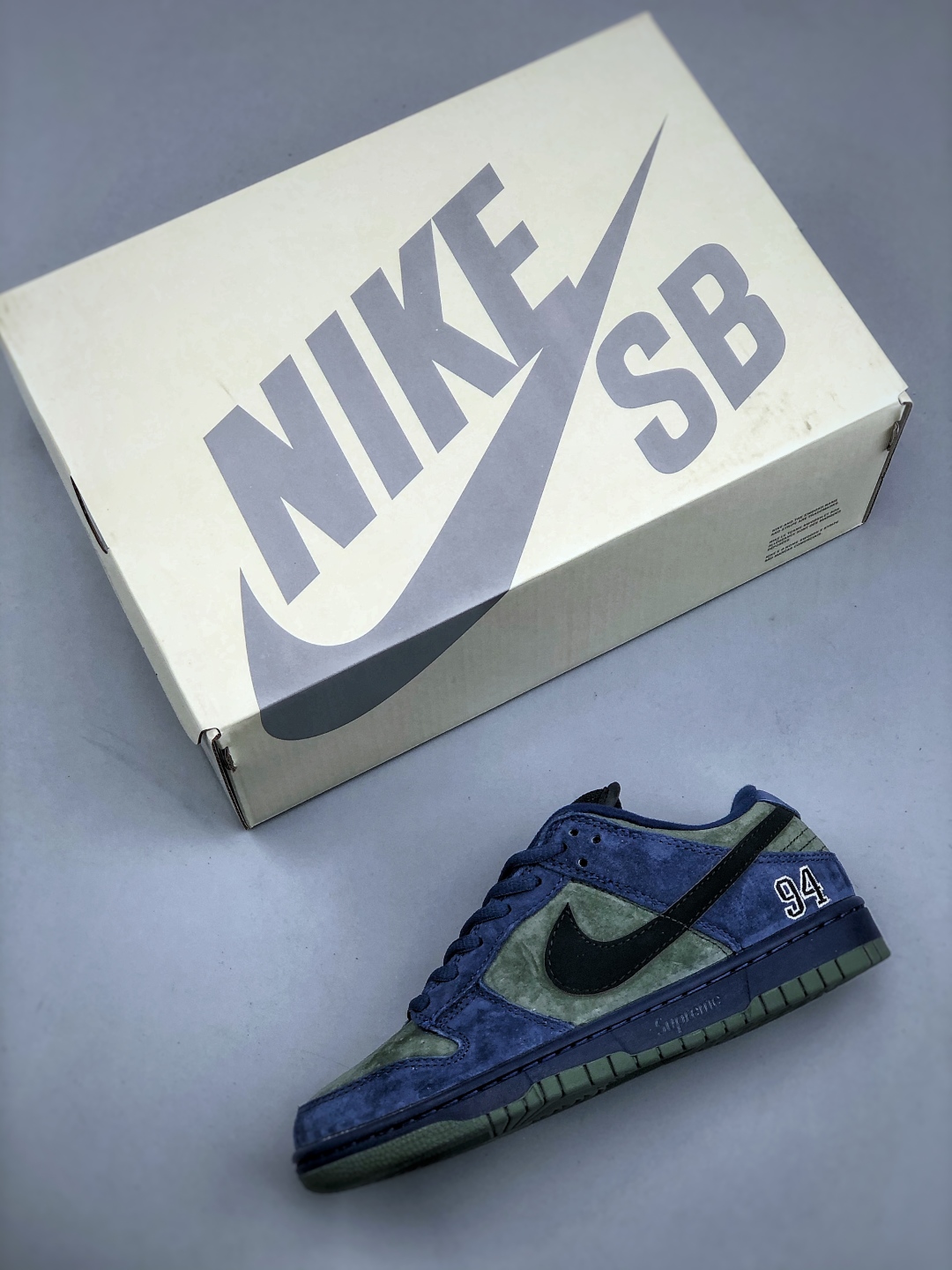 Supreme x Nike SB Dunk Low Ocean Fog Limited Edition Sneakers 5 cmp i1746826170135 142 0 3