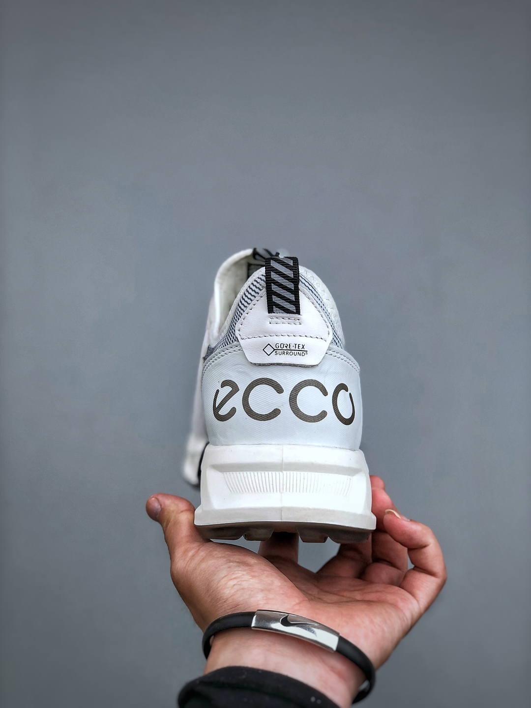 320 Ecco爱步高尔夫运动鞋男鞋 健步皮鞋 防滑跑步鞋