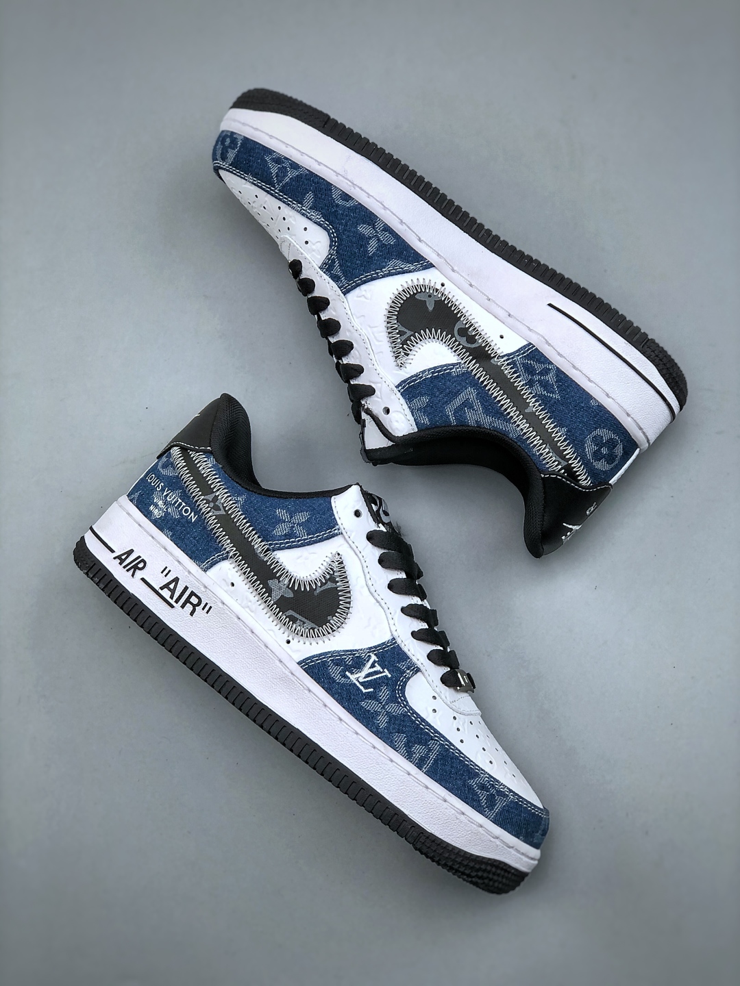 Air Force 1 '07 Low Louis Vuitton Collab Blue Denim Sneakers 10 cmp i1746910880828 9684 0 8