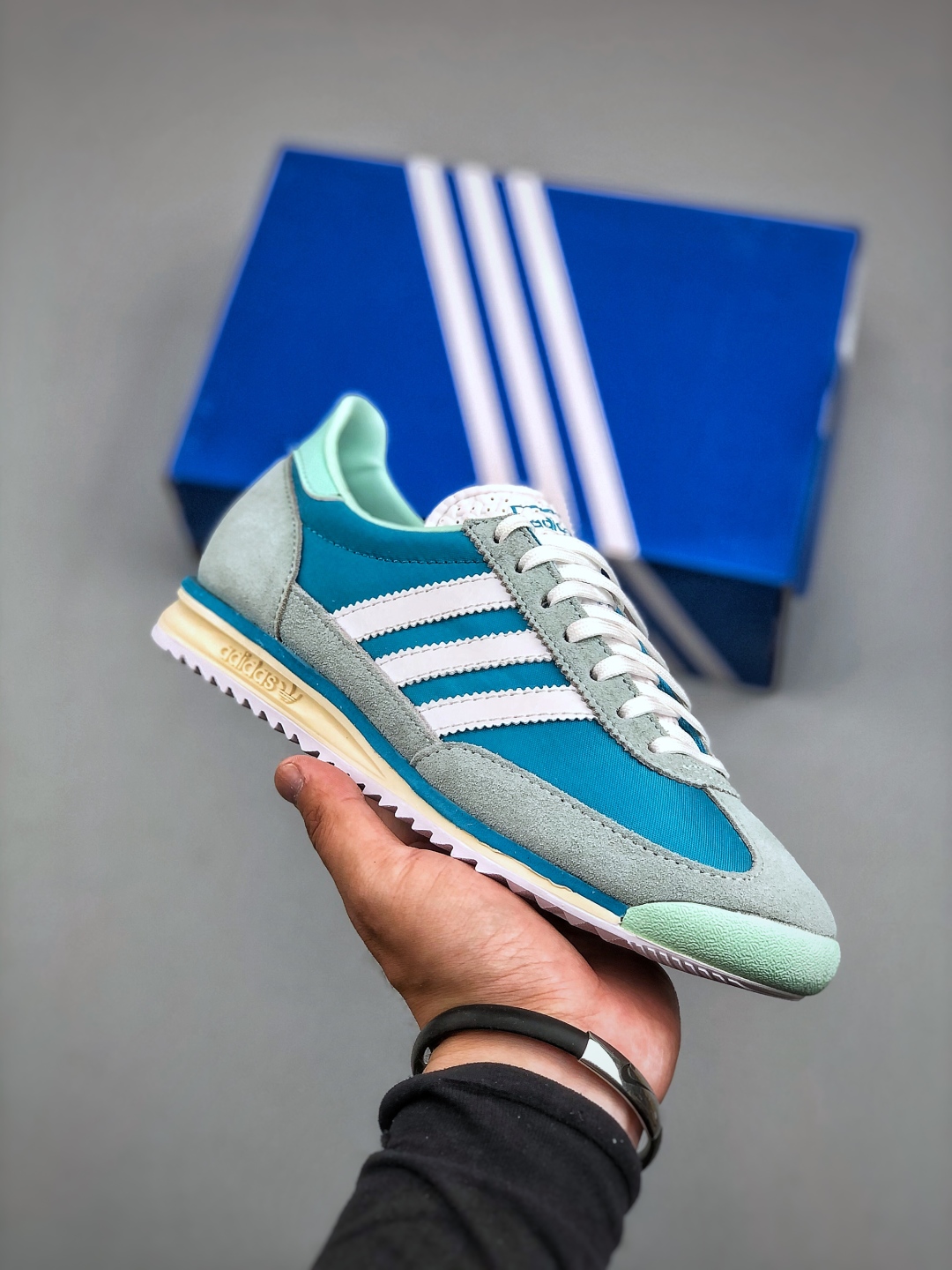 Adidas Originals SL 72: Classic Retro Running Shoes - Blue/Grey 2 cmp i1746911275405 2743 0 0