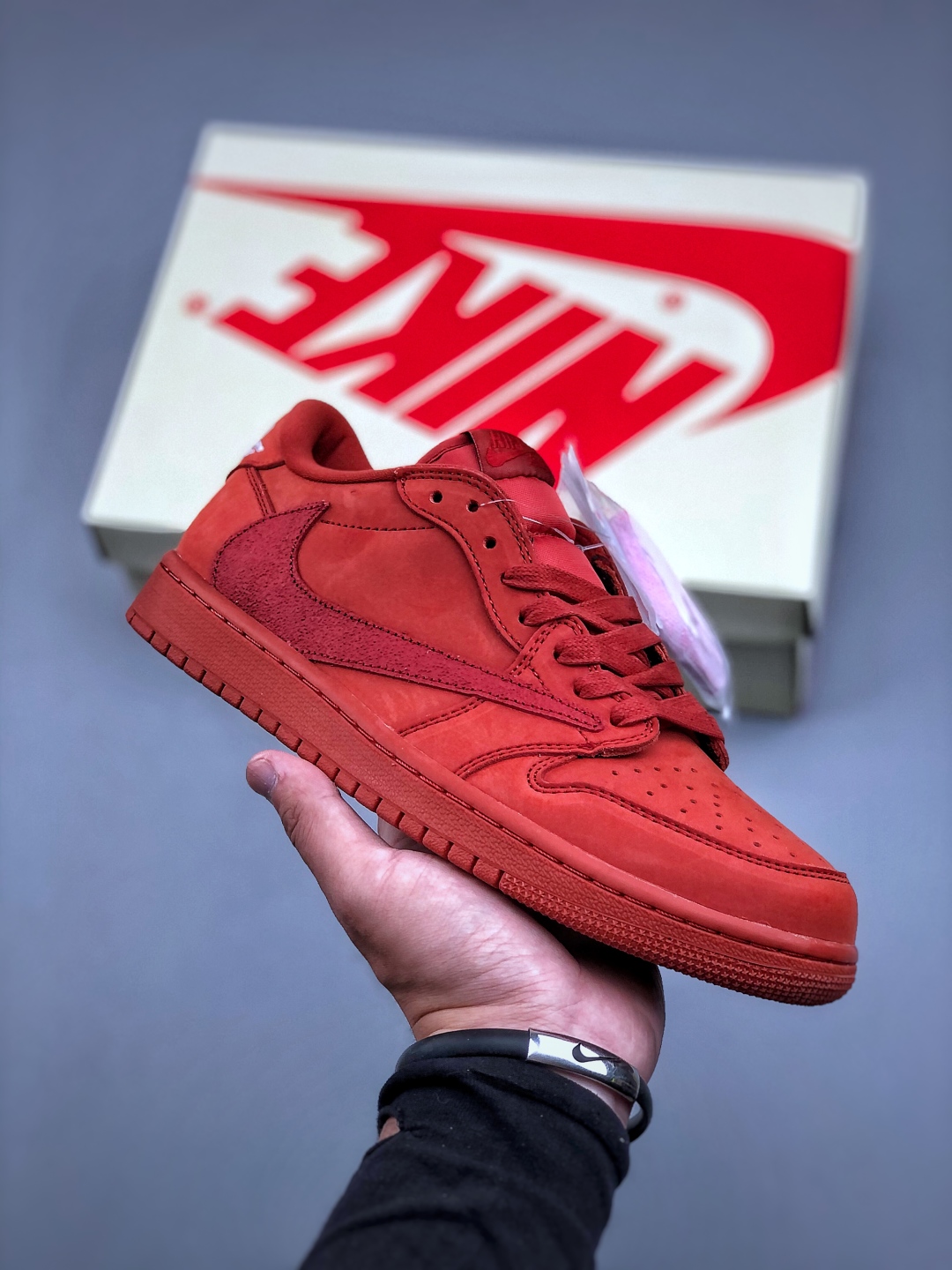 Travis Scott x Air Jordan 1 Low Red Sneakers, Premium Quality & Comfort 2 cmp i1746911496748 492 0 0