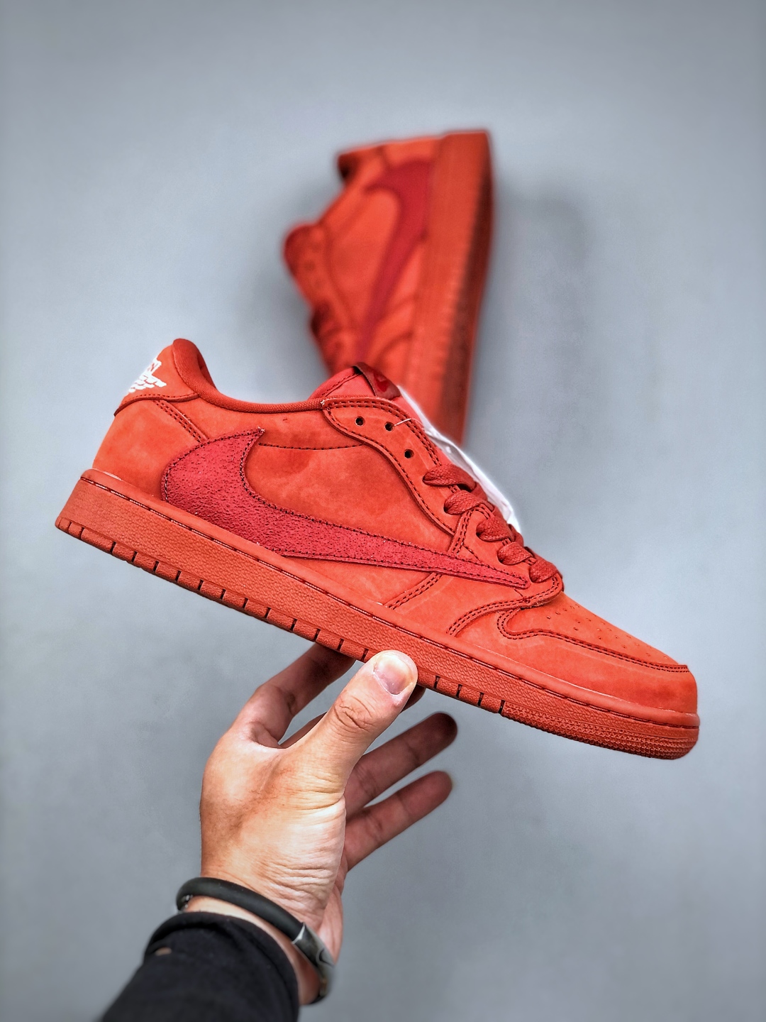 Travis Scott x Air Jordan 1 Low Red Sneakers, Premium Quality & Comfort 5 cmp i1746911498802 4716 0 3