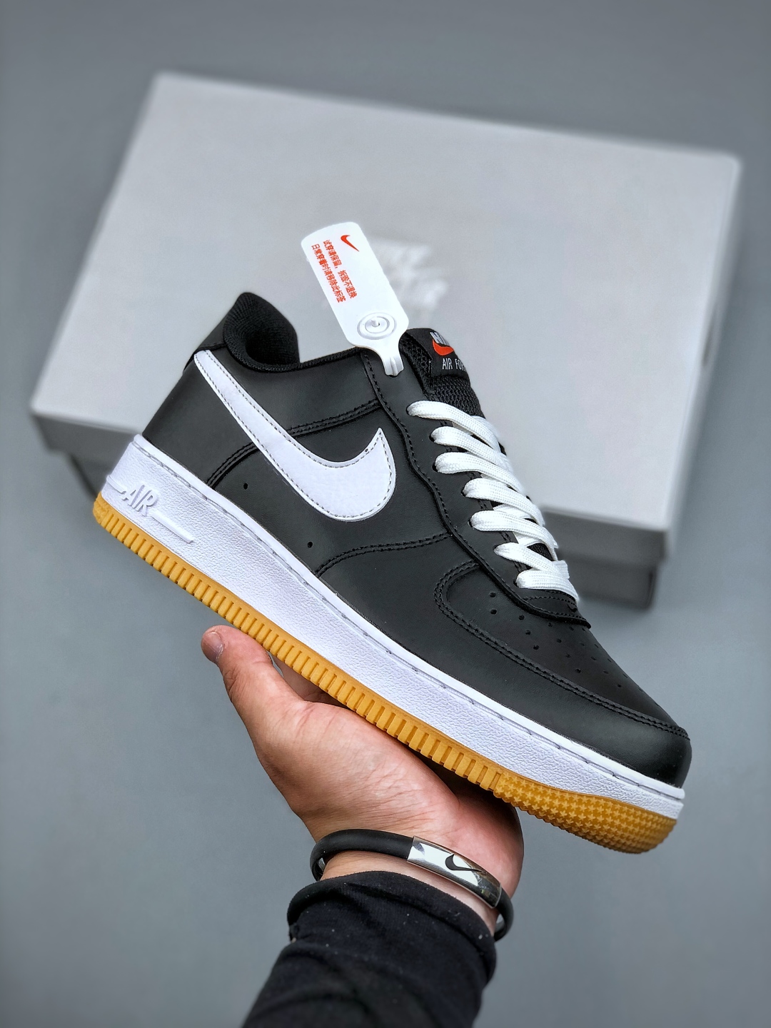 Nike Air Force 1 '07 Low Black White Casual Sneakers II7630-001 2 cmp i1746911672108 3461 0 0