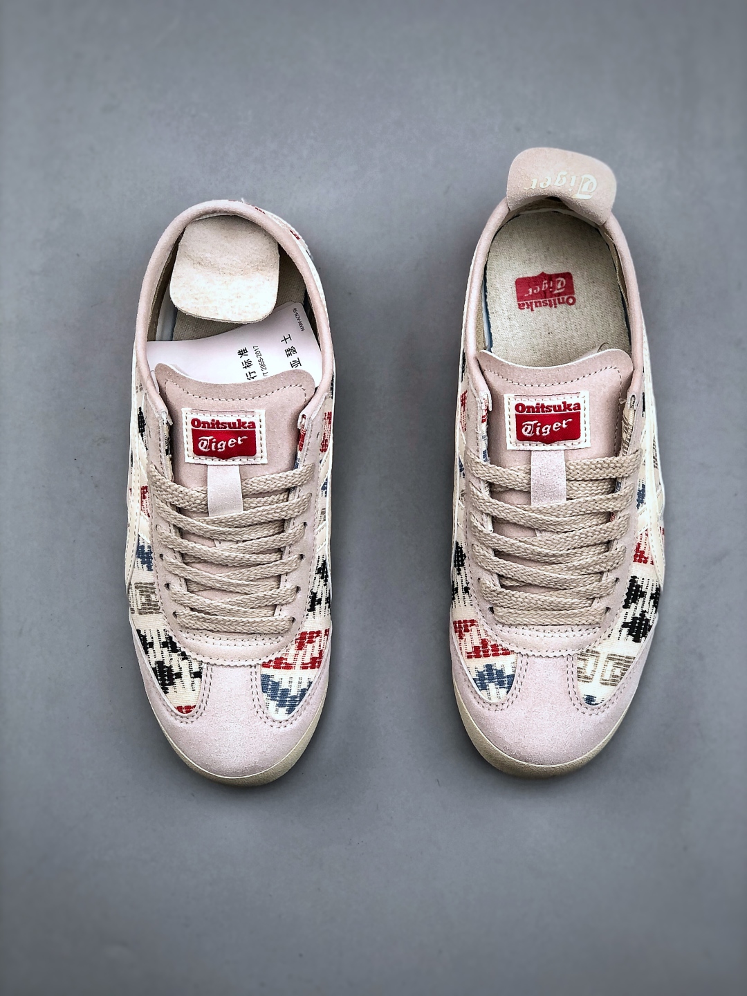 Onitsuka Tiger Mexico 66 White/Print Low-Top Casual Running Shoes 1183B648-100 6 cmp i1746911733864 3251 0 4