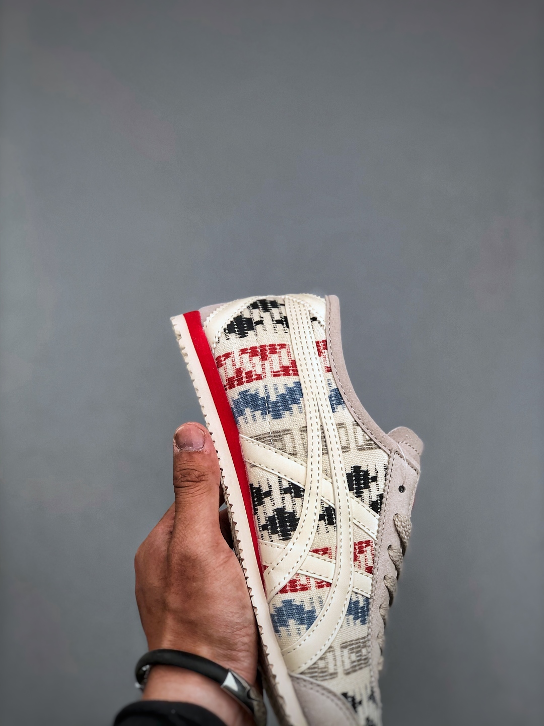 Onitsuka Tiger Mexico 66 White/Print Low-Top Casual Running Shoes 1183B648-100 7 cmp i1746911733864 4452 0 5