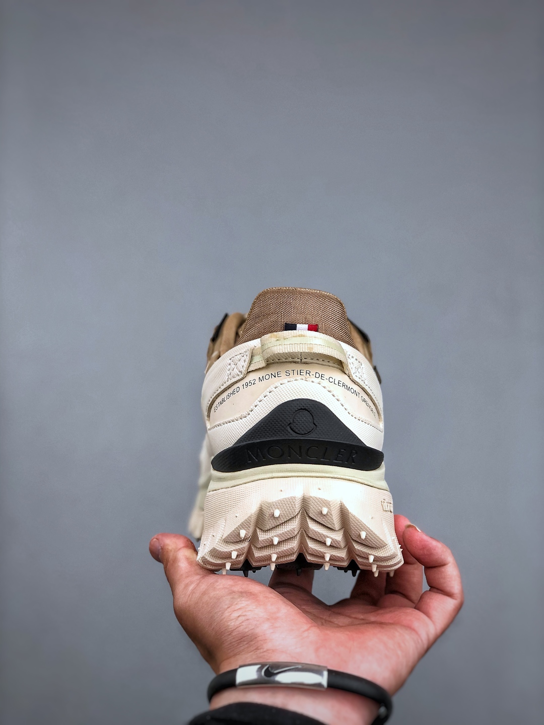 Moncler Trailgrip GTX Ripped Material Mountain Outdoor Shoes - Beige 8 cmp i1746912095052 1843 0 6