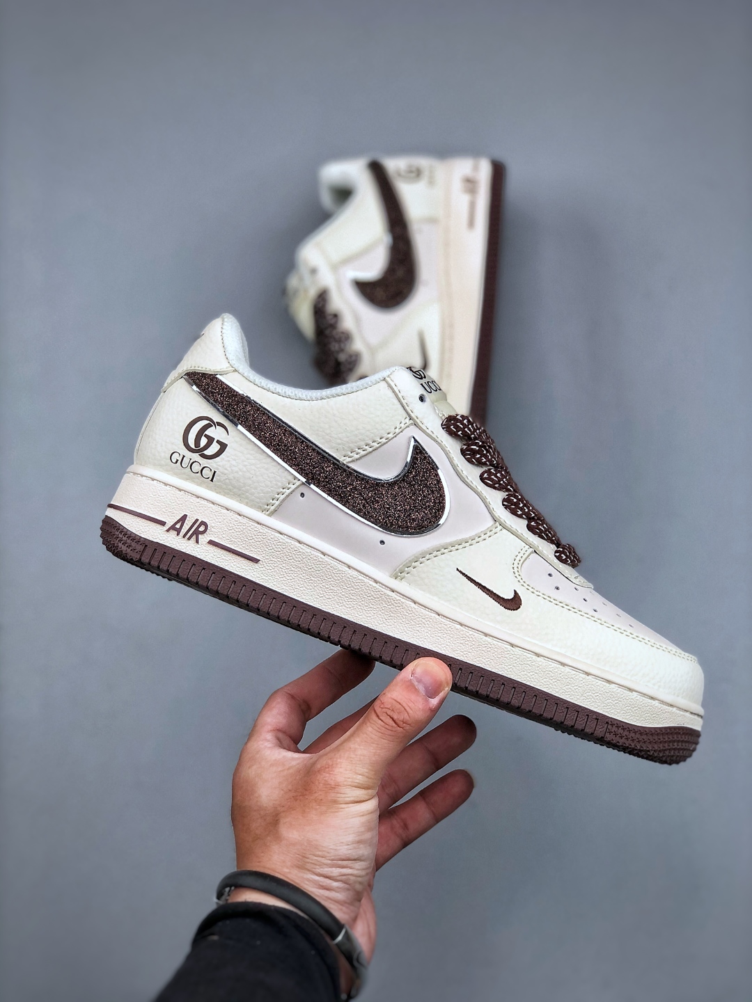 Nike Air Force 1 Low '07 x Gucci White Brown - Low-Top Sneaker 5 cmp i1746912269725 7027 0 3