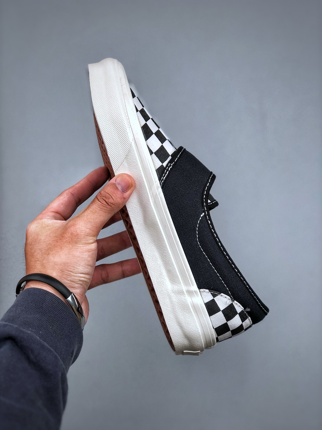 Fear of God x Vans Slip-On 47 V DX Sneakers - Black/White, All Sizes 3 cmp i1746987718580 2103 0 1