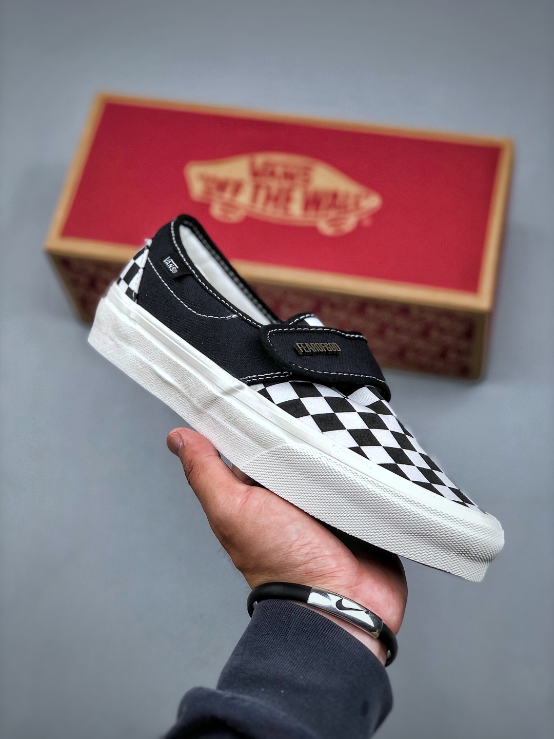 Fear of God x Vans Slip-On 47 V DX Sneakers - Black/White, All Sizes 2 cmp i1746987718598 3434 0 0