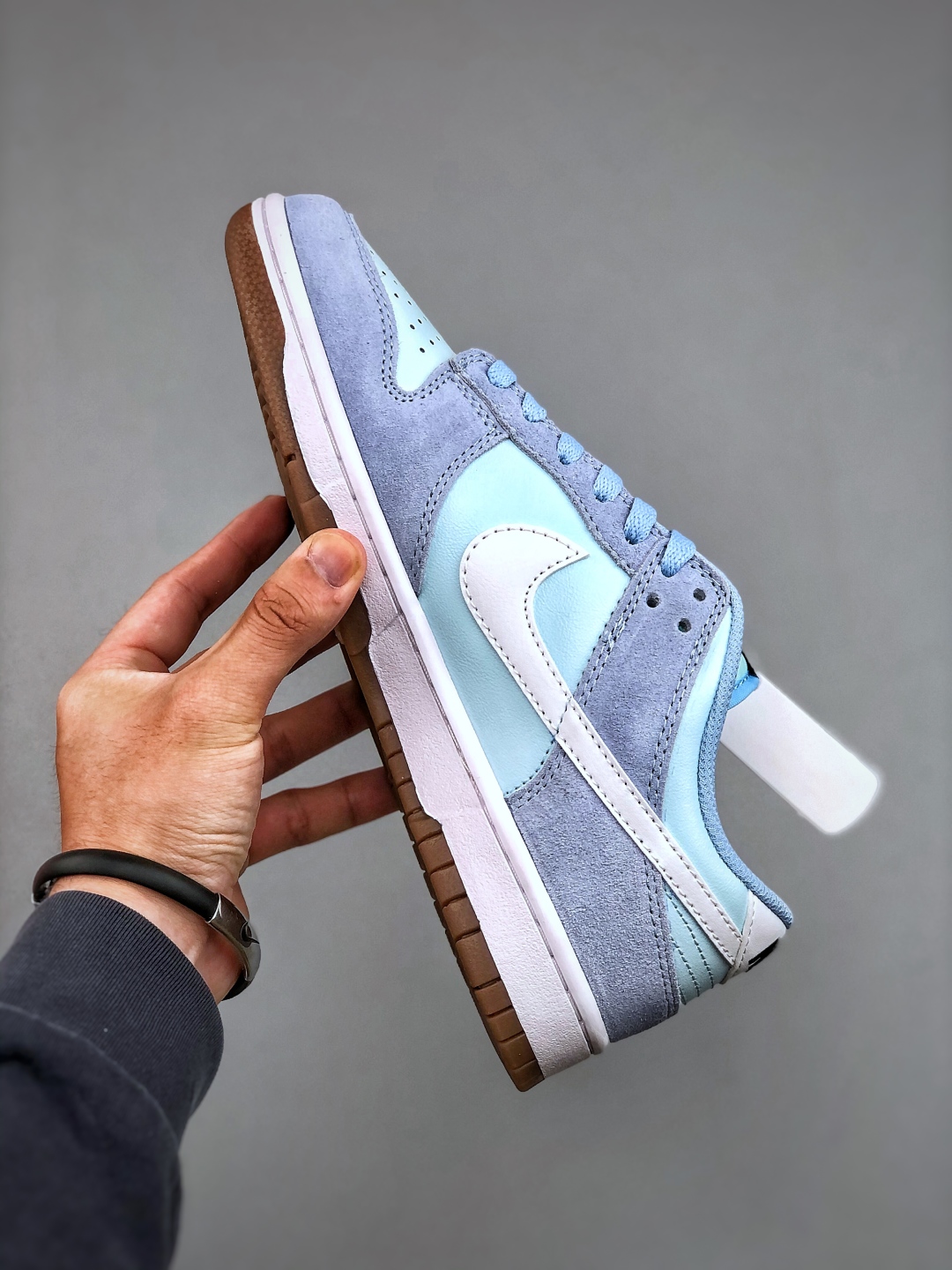 Nike Dunk Low Gum Pack Blue Suede Casual Shoes IB6399-400 3 cmp i1746989138426 6112 0 1