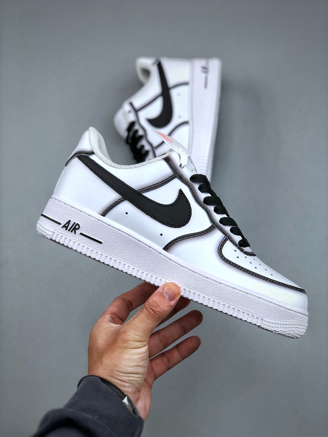 Nike Air Force 1 '07 Low Black Border Green Hook Gold Embroidery Shoes 5 cmp i1746993086976 2725 0 3