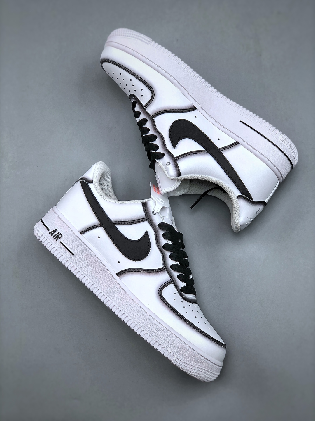 Nike Air Force 1 '07 Low Black Border Green Hook Gold Embroidery Shoes 10 cmp i1746993088838 6049 0 8