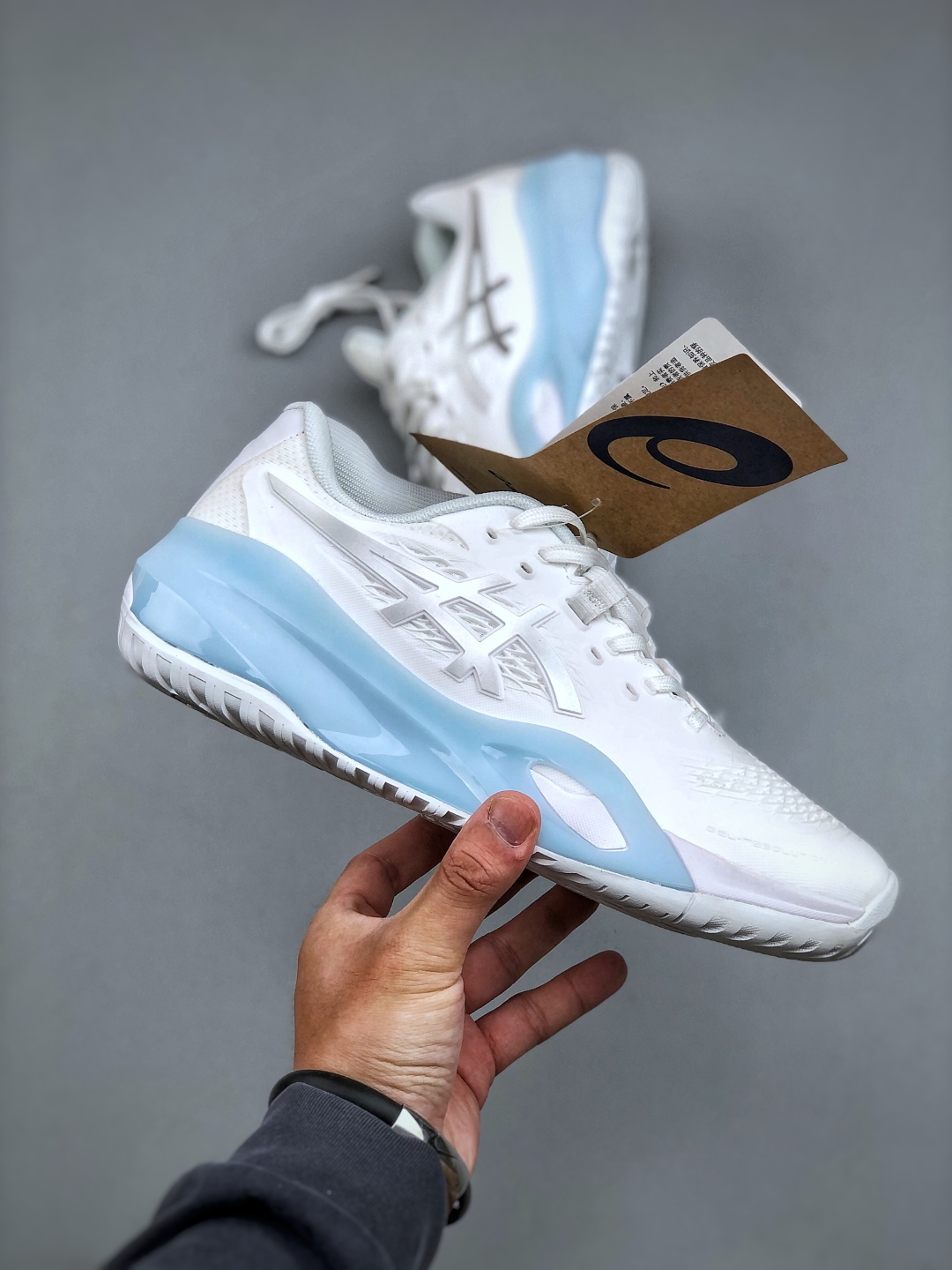Asics GEL-Resolution X White/Blue Tennis Shoe: Comfort, Stability, and Style 5 cmp i1746994657533 9455 0 3
