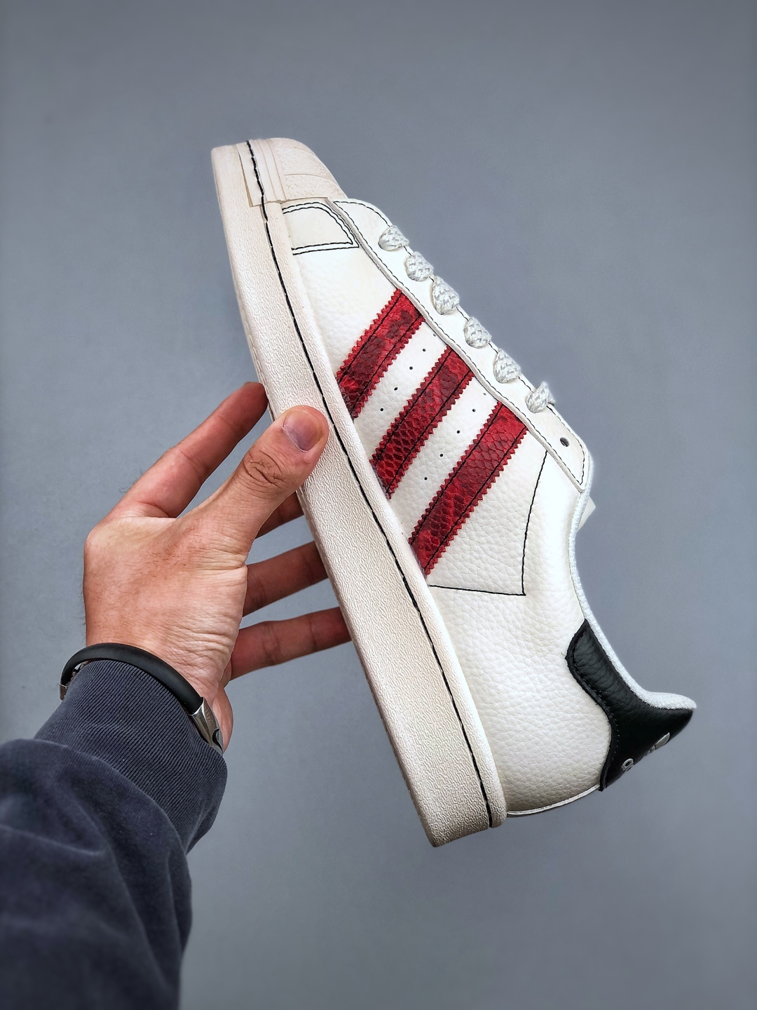 Adidas Originals Superstar Supreme Collab White Red - Classic Shell Toe Shoes 3 cmp i1746996074509 1385 0 1