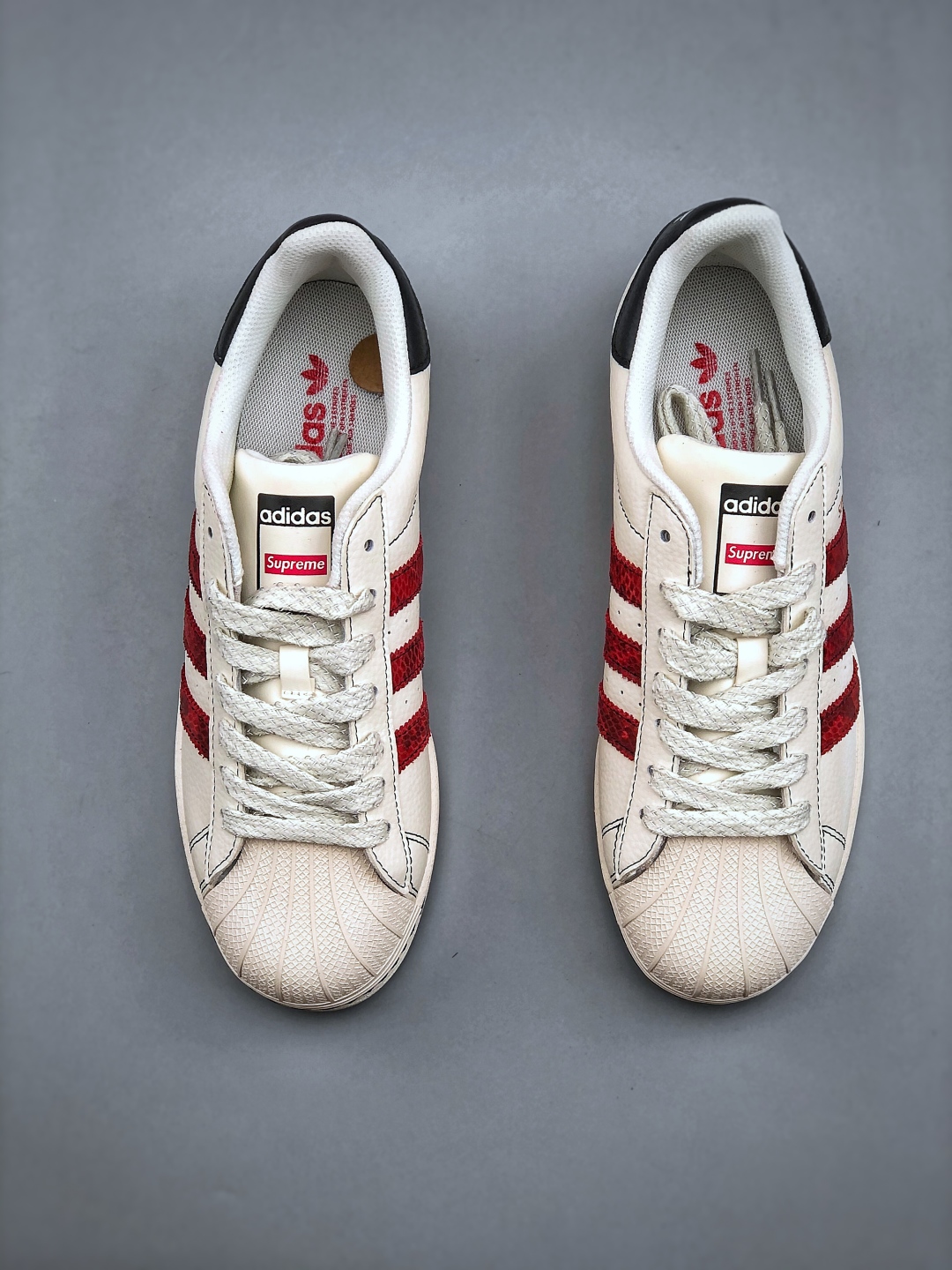 Adidas Originals Superstar Supreme Collab White Red - Classic Shell Toe Shoes 6 cmp i1746996077879 2197 0 4