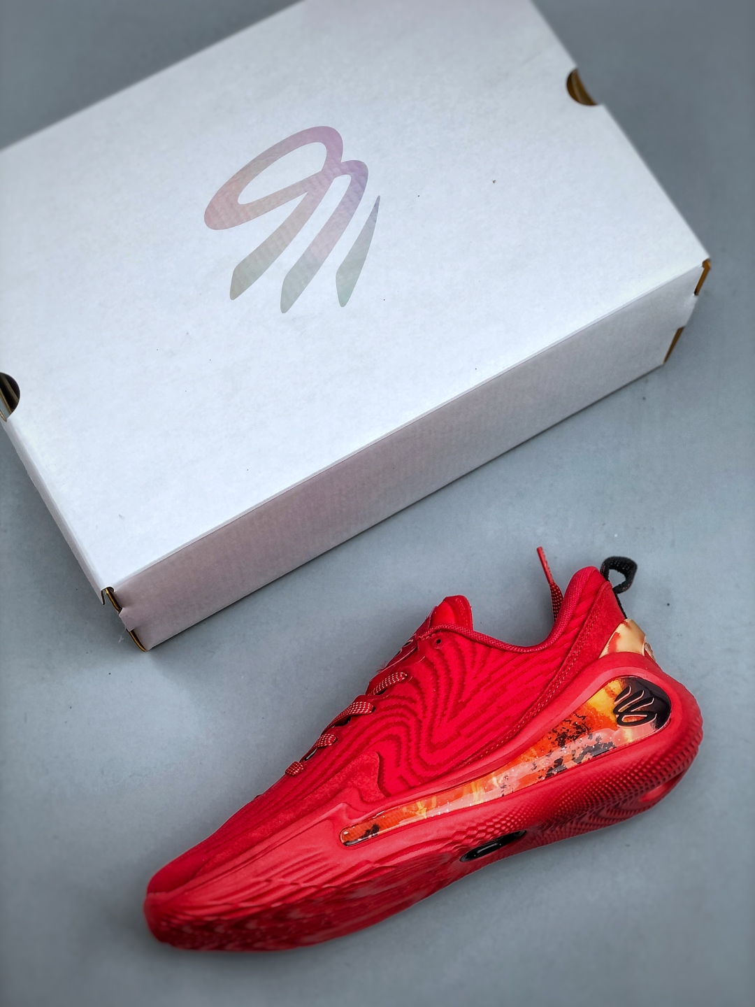 Under Armour Curry 12 Red Low Basketball Shoes - Comfortable & Durable 4 cmp i1746997366070 9072 0 2