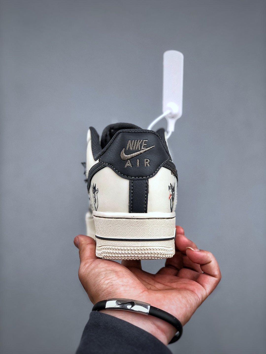 Nike Air Force 1 Low '07 White Grey Black Rope Graffiti Men's Sneakers 8 cmp i1747083468809 7673 0 6
