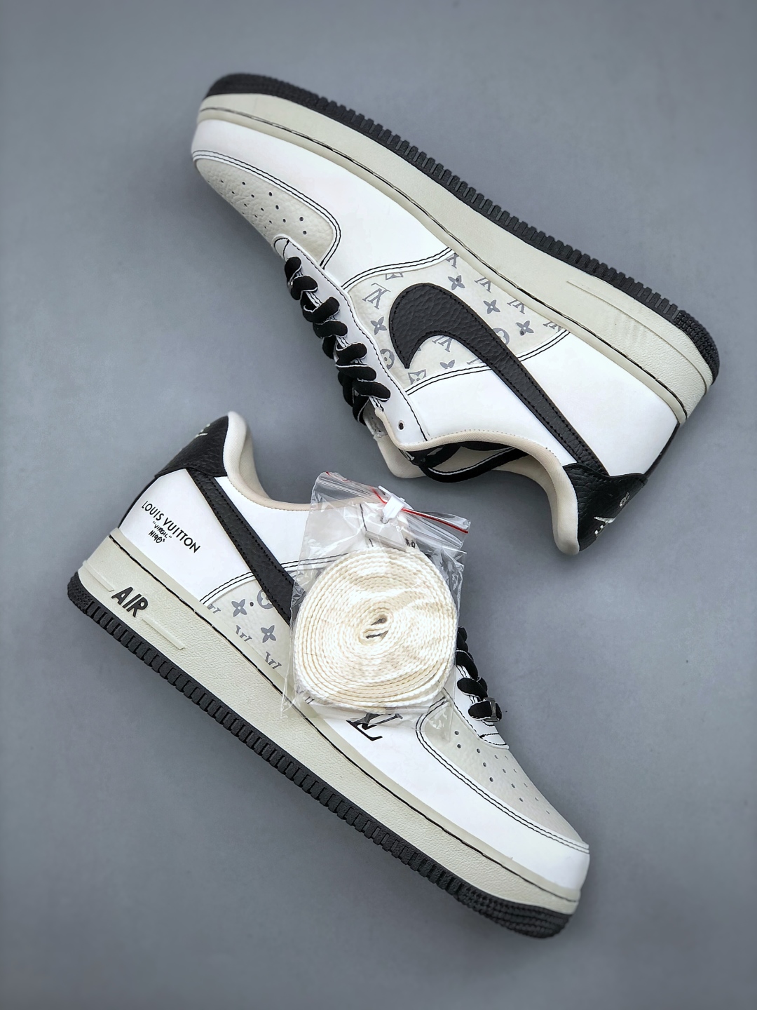 Nike Air Force 1 Low x Louis Vuitton Sneakers - White/Black, Limited Edition 10 cmp i1747083577059 1640 0 8