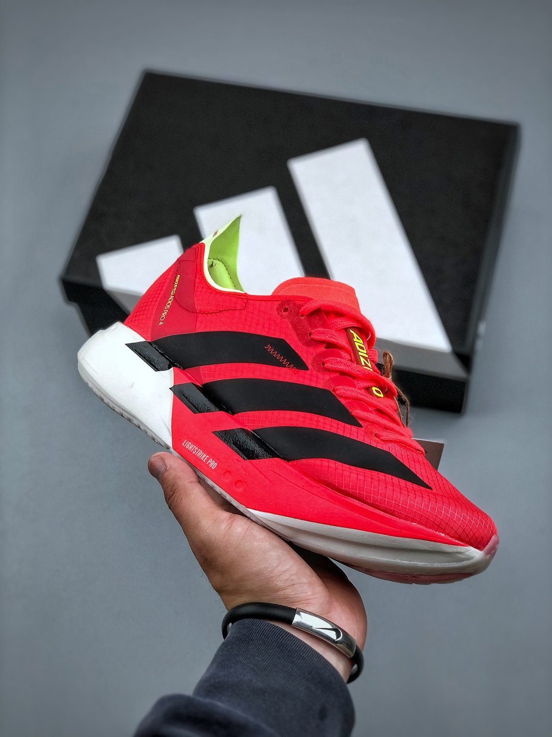 Adidas Adizero Adios Pro 4 M Lightweight Cushioned Running Shoes JR6358 2 cmp i1747083833212 4812 0 0
