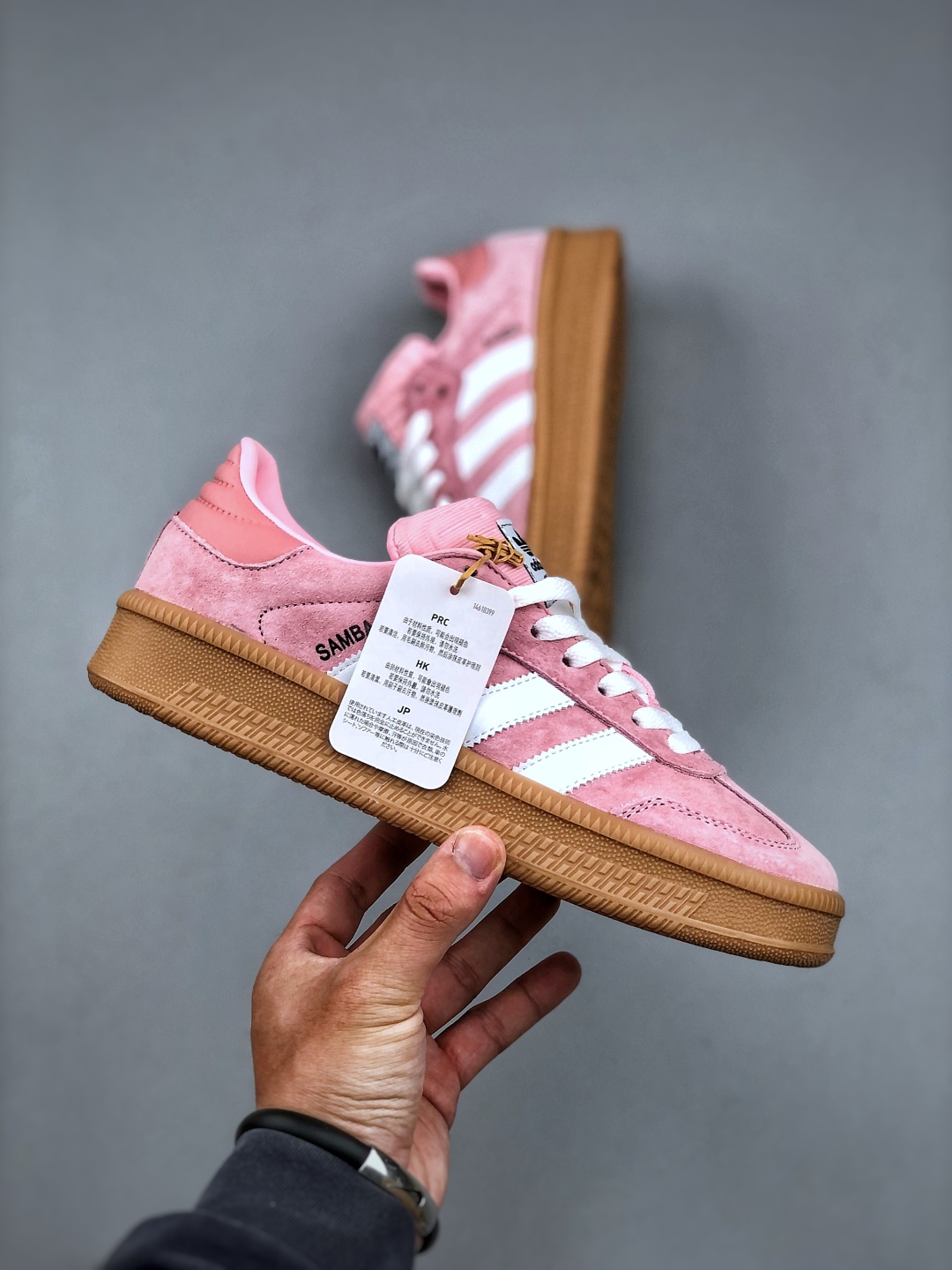 Adidas Samba XLG Casual Sneakers - Pink Suede, Low Top, Platform Shoes 5 cmp i1747084245113 6599 0 3