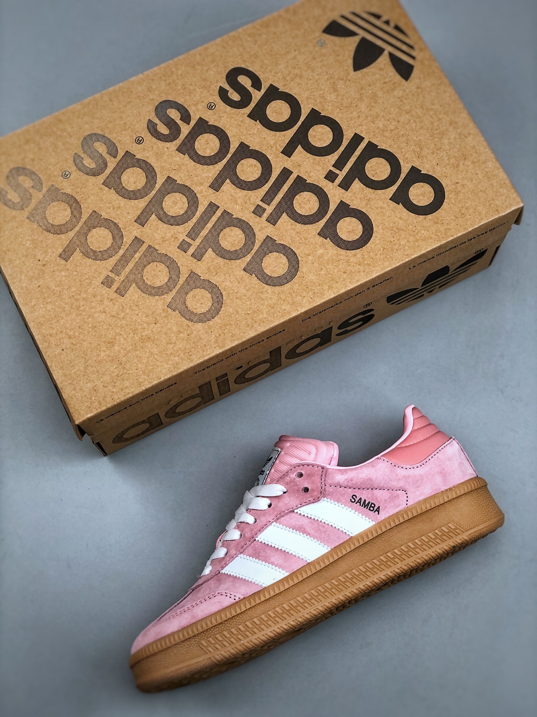 Adidas Samba XLG Casual Sneakers - Pink Suede, Low Top, Platform Shoes 4 cmp i1747084245116 8073 0 2