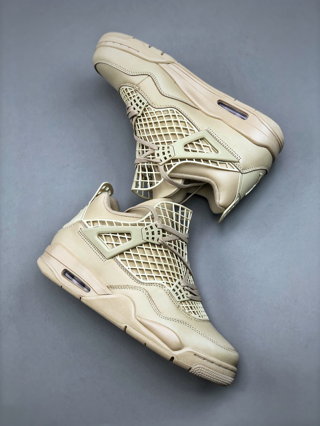Air Jordan 4 Retro FN7251-200 Basketball Shoes in Beige Woven Design 10 cmp i1747084787324 6881 0 8
