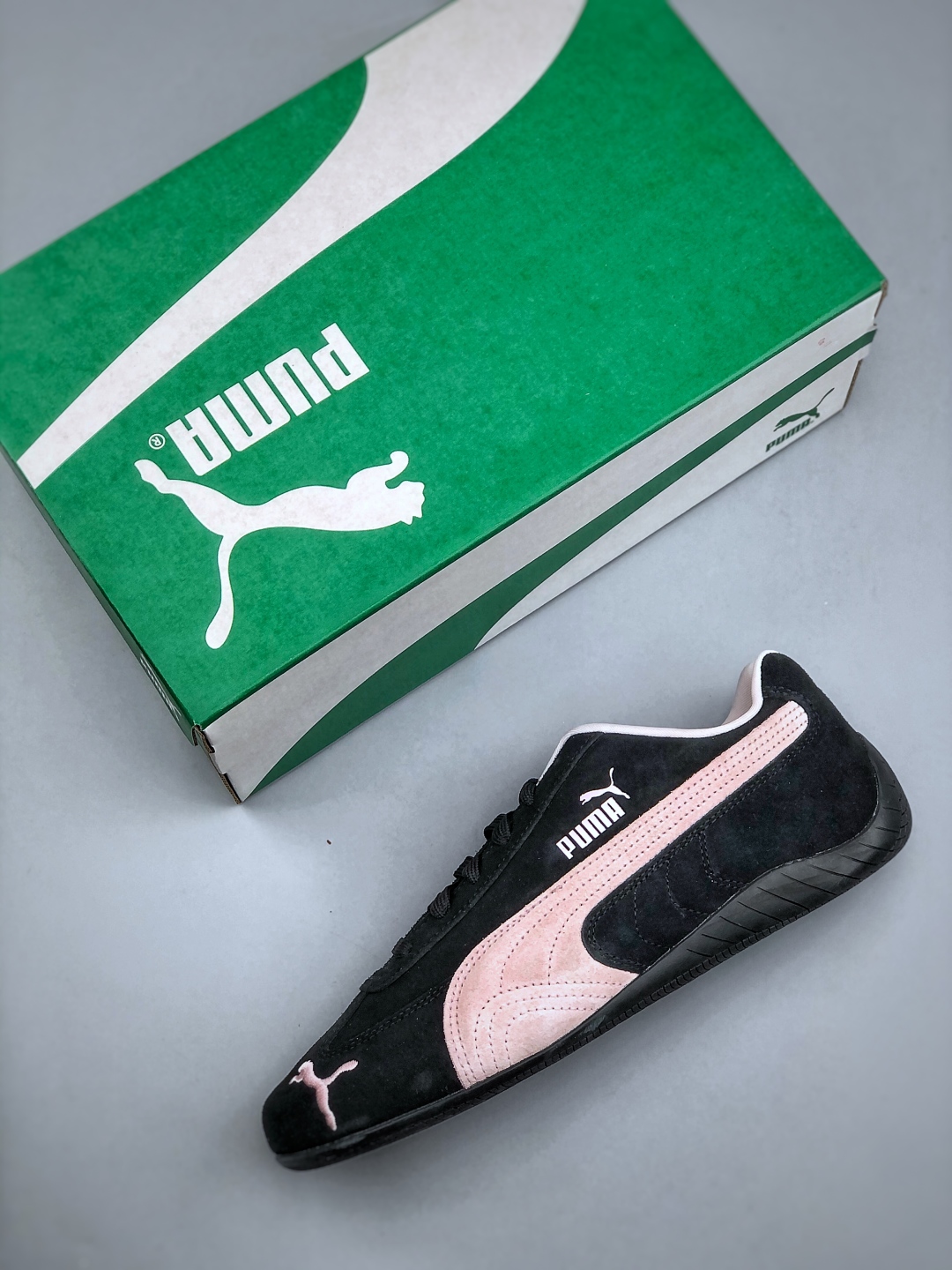 PUMA Speedcat OG Racing Shoes Retro Black Pink Suede Motorsport Style 4 cmp i1747085194892 9812 0 2