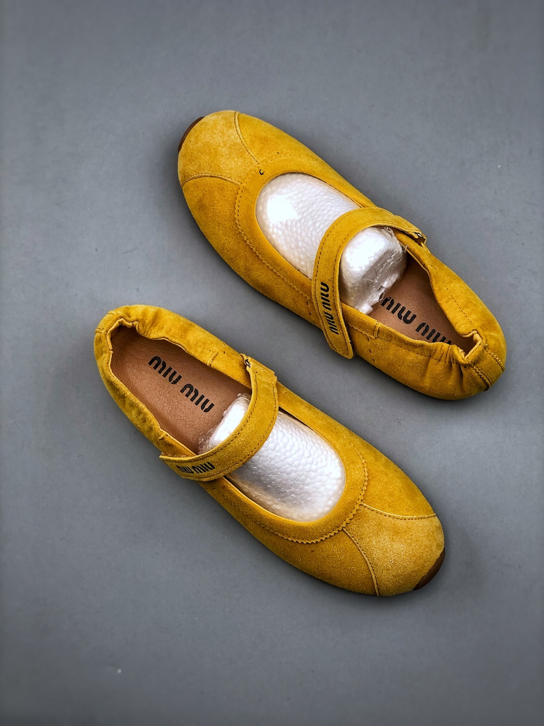 Miu Miu Women's Suede Mary Jane Ballet Flats, Comfortable and Stylish 10 cmp i1747085263444 5482 0 8