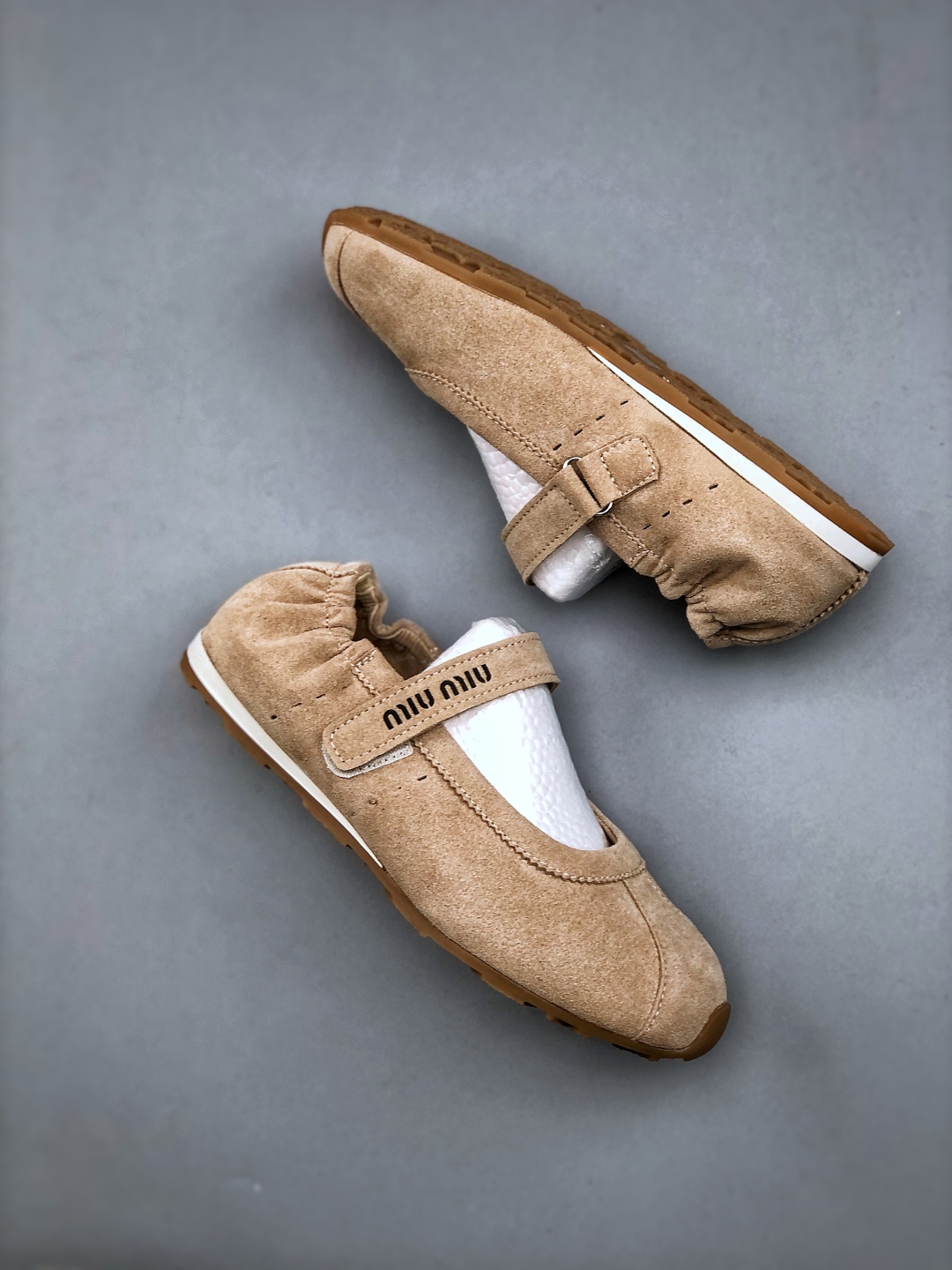 Miu Miu Women's Suede Mary Jane Ballet Flats - Slip On Style, Comfortable Fit 10 cmp i1747085278710 2619 0 8