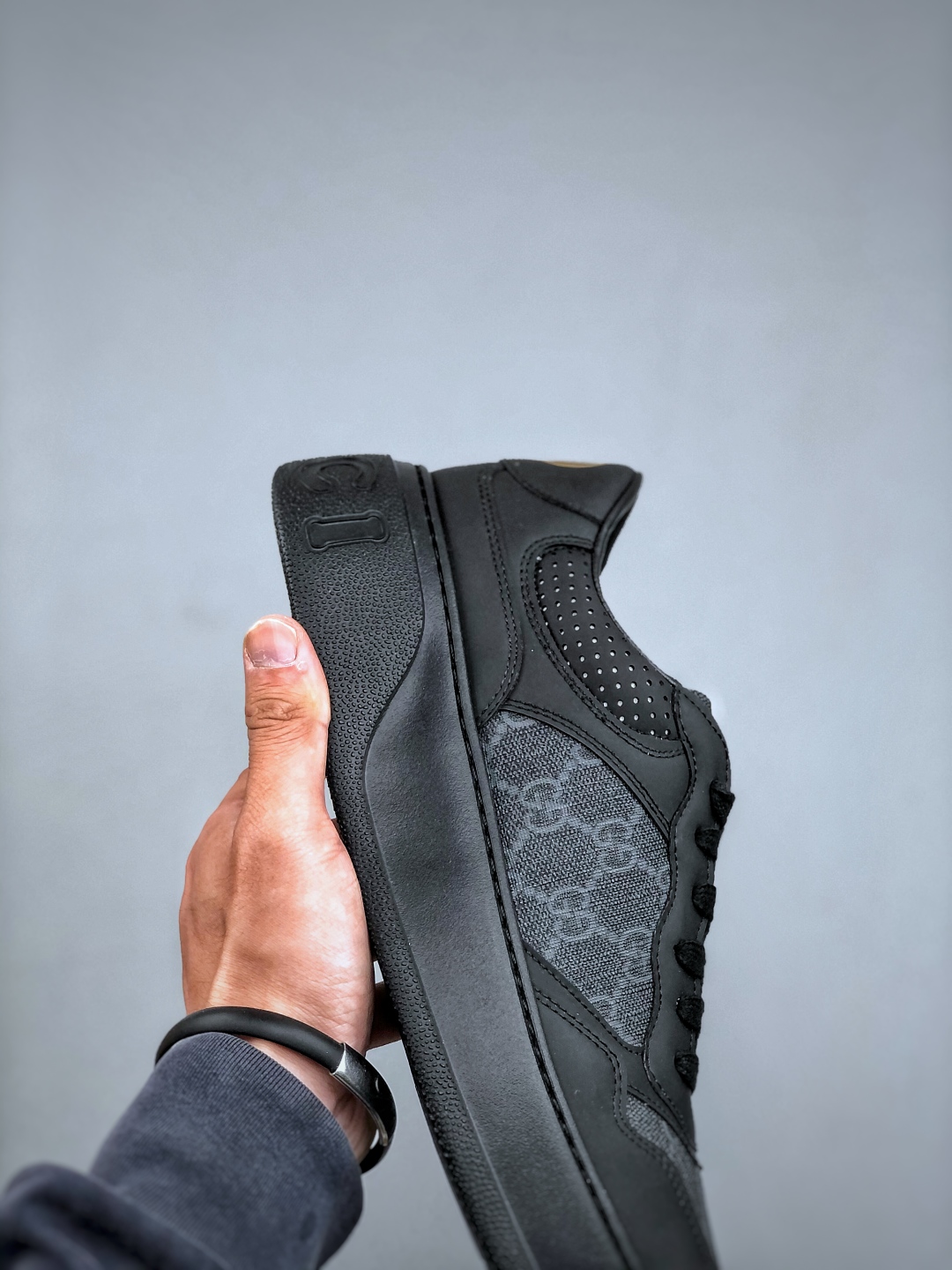 Gucci Screener GG High-Top Sneaker古驰饼干鞋 运动休闲鞋