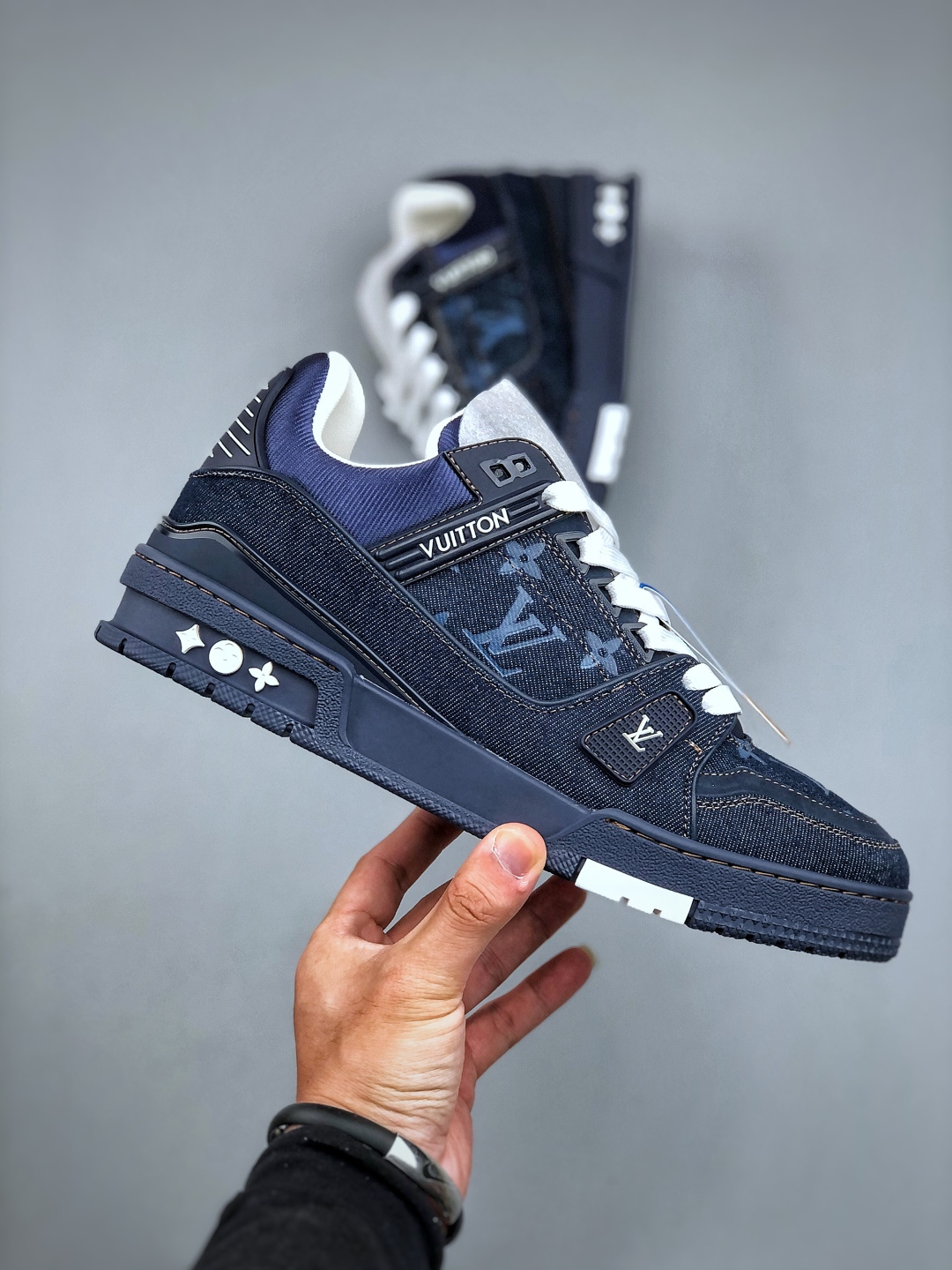 Tyler x Louis Vuitton 路易威登 LV Trainer 联名款 低帮休闲板鞋-莆田鞋,莆田鞋货源,高仿鞋,高仿鞋货源,安福档口,莆田高仿鞋,莆田鞋批发,高仿鞋批发,莆田高仿运动鞋,高仿运动鞋,莆田运动鞋 Tyler x Louis Vuitton 路易威登 LV Trainer 联名款 低帮休闲板鞋