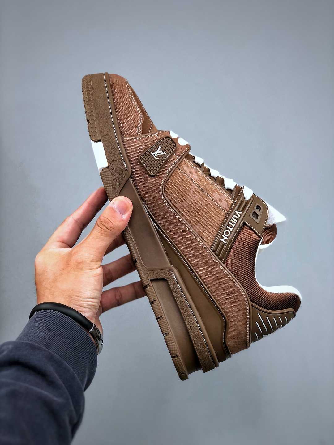Tyler x Louis Vuitton 路易威登 LV Trainer 联名款 低帮休闲板鞋