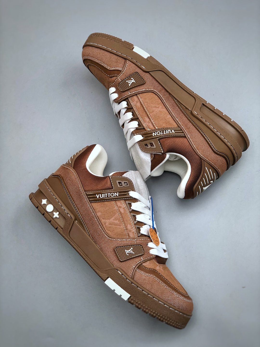 Tyler x Louis Vuitton 路易威登 LV Trainer 联名款 低帮休闲板鞋