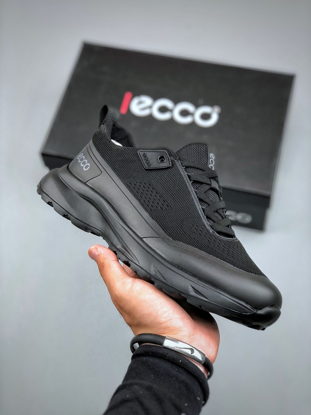 ECCO爱步25新款限定运动鞋男舒适时尚跑步鞋