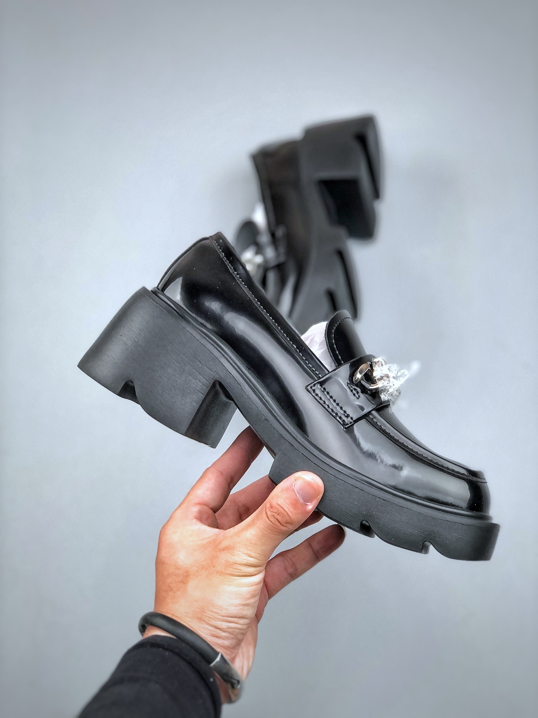 新晋潮流鞋靴品牌GGCC夏季新款 6.5cm 增高 【波士顿学院】GG-CC 学院风小皮鞋 G23X5112