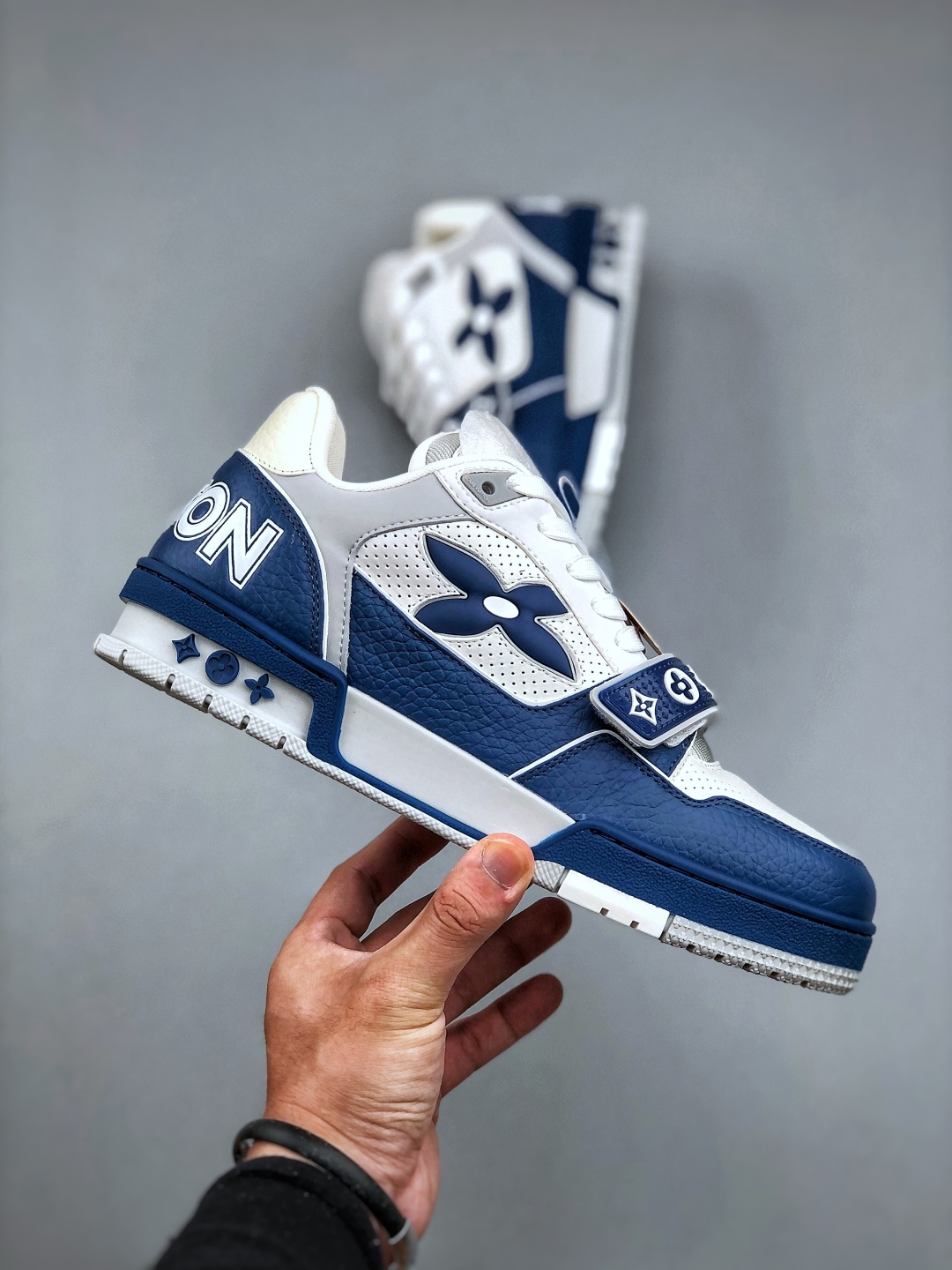 Tyler x Louis Vuitton 路易威登 LV Trainer 联名款 低帮休闲板鞋-莆田鞋,莆田鞋货源,高仿鞋,高仿鞋货源,安福档口,莆田高仿鞋,莆田鞋批发,高仿鞋批发,莆田高仿运动鞋,高仿运动鞋,莆田运动鞋 Tyler x Louis Vuitton 路易威登 LV Trainer 联名款 低帮休闲板鞋