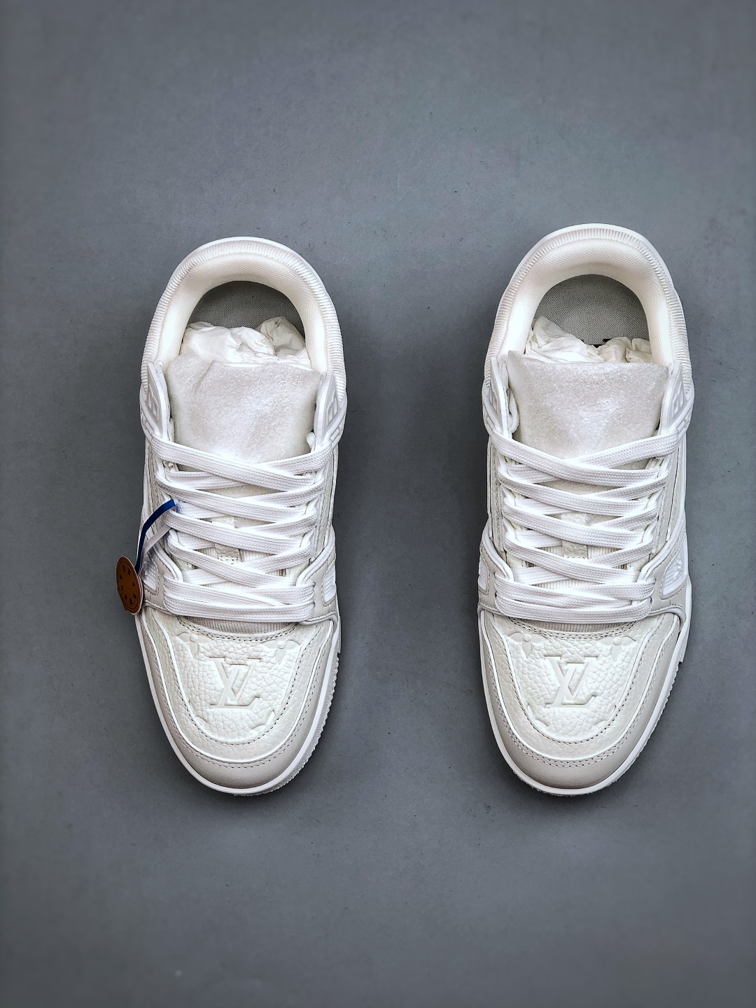 Tyler x Louis Vuitt路易威登 LV Trainer 联名款 低帮休闲板鞋 质感媲美原版 细节与原版一致