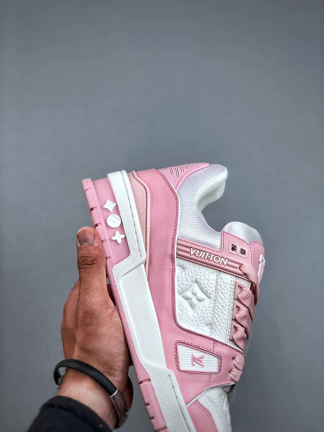 Louis Vuitton Trainer 2.0 Sneaker Low Pink/White, Retro Versatile Shoes 6 cmp i1749934190098 2349 0 5
