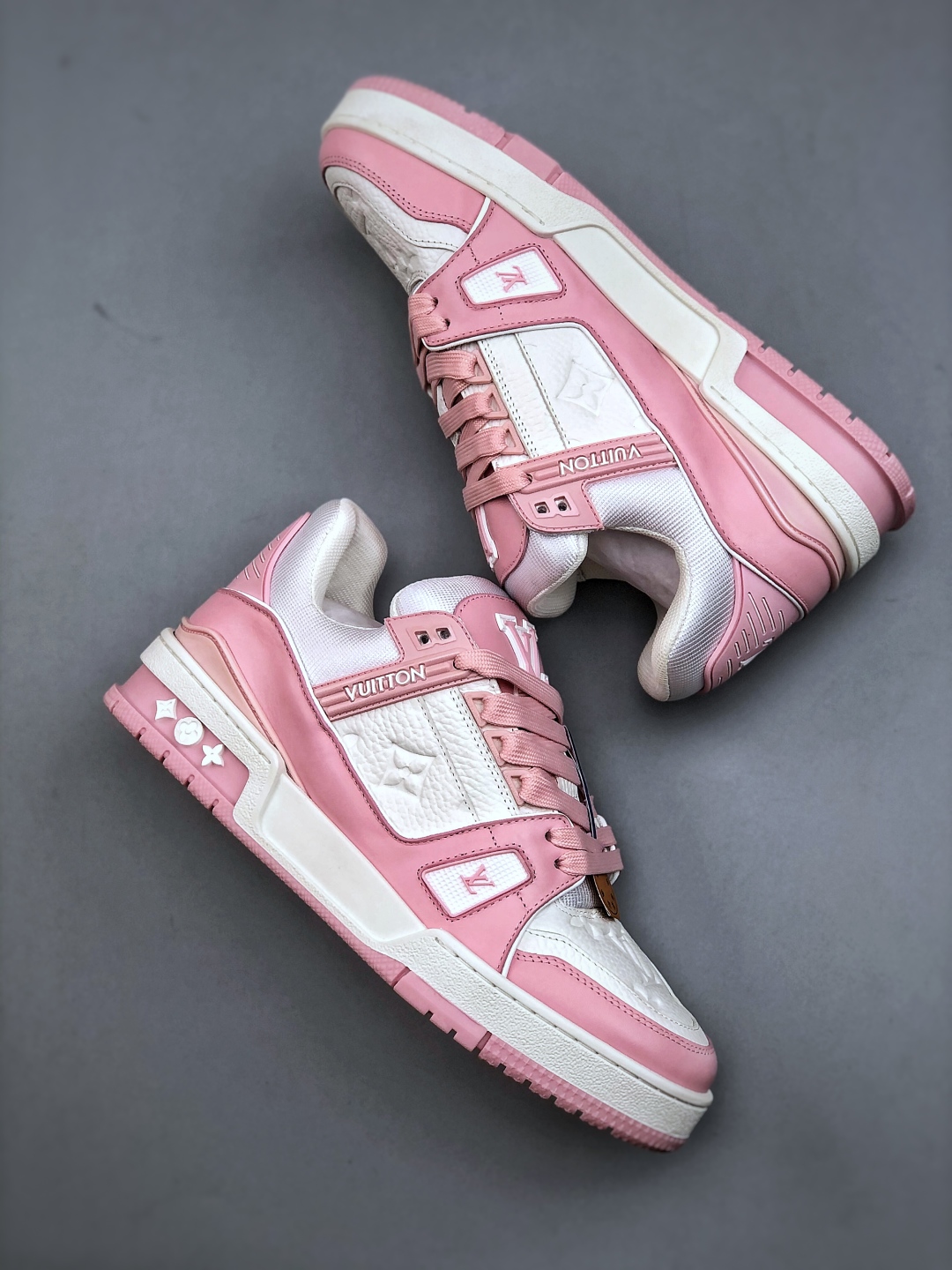 Louis Vuitton Trainer 2.0 Sneaker Low Pink/White, Retro Versatile Shoes 9 cmp i1749934190105 8345 0 8