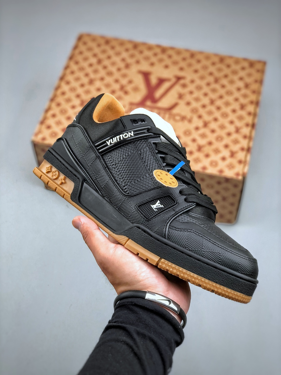 Tyler x Louis Vuitton 路易威登 LV Trainer 联名款 低帮休闲板鞋