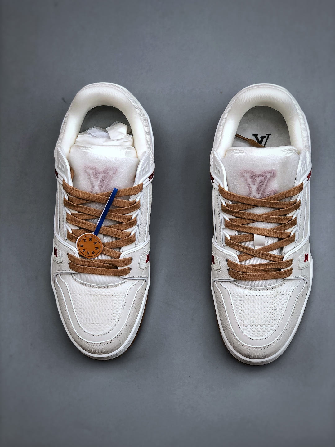 Tyler x Louis Vuitt路易威登 LV Trainer 联名款 休闲板鞋 海淘代购同渠道品ZP级全套包装 完美楦型 正确卡色