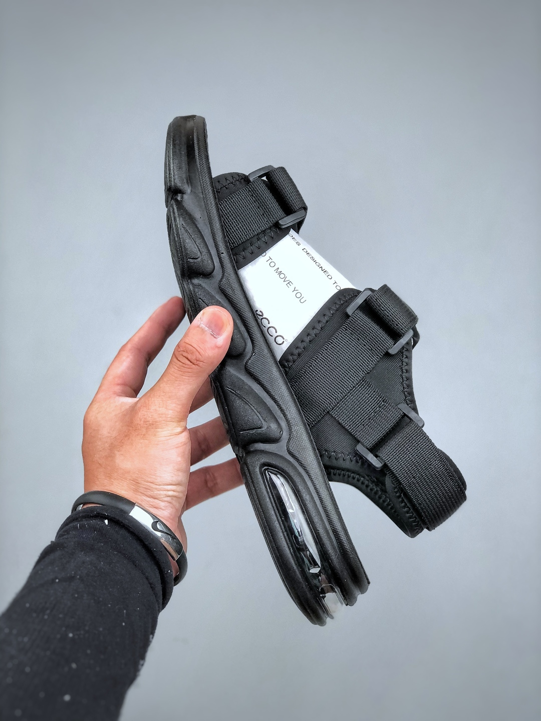 200 ECCO爱步 小红书爆款 新款百搭休闲款 Ecco/爱步男士凉鞋透气轻质系带轻便凉鞋