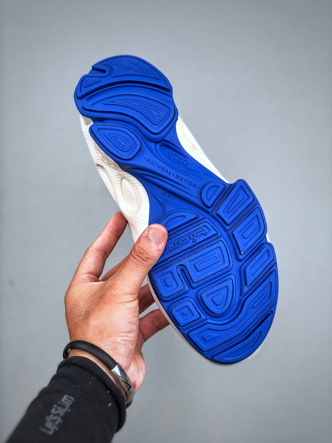 Ecco 2024爱步15周年经典 白色 春夏百搭 百搭休闲老爹鞋