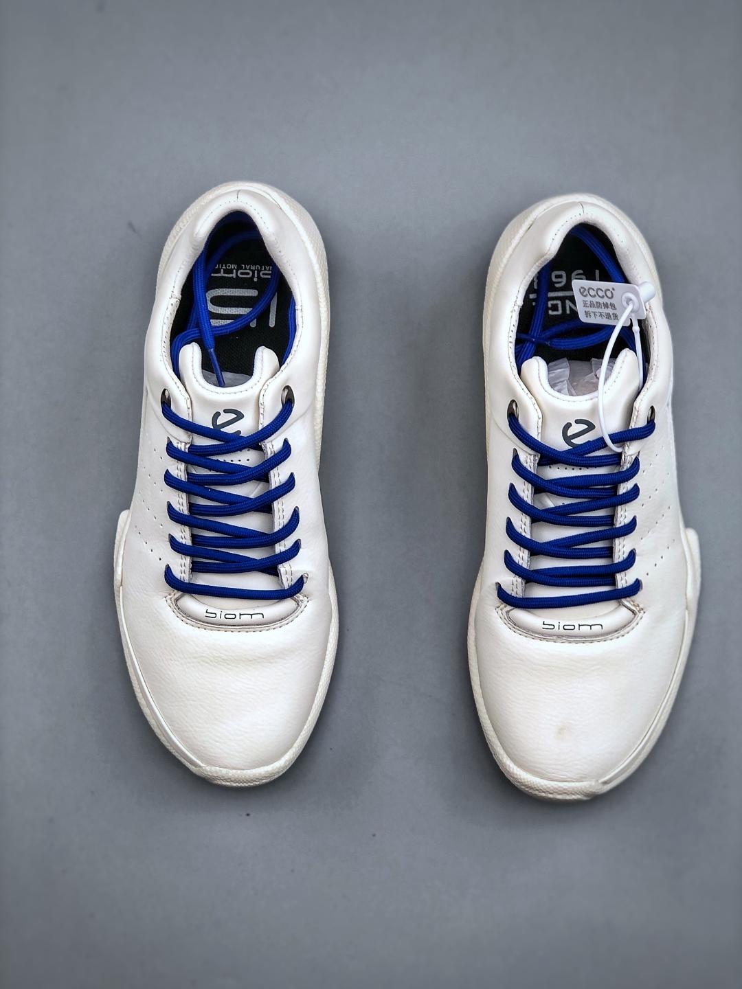 Ecco 2024爱步15周年经典 白色 春夏百搭 百搭休闲老爹鞋
