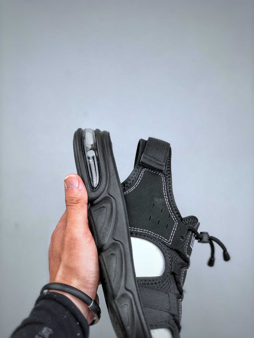 ECCO爱步 小红书爆款 新款百搭休闲款 Ecco/爱步男士凉鞋透气轻质系带轻便凉鞋