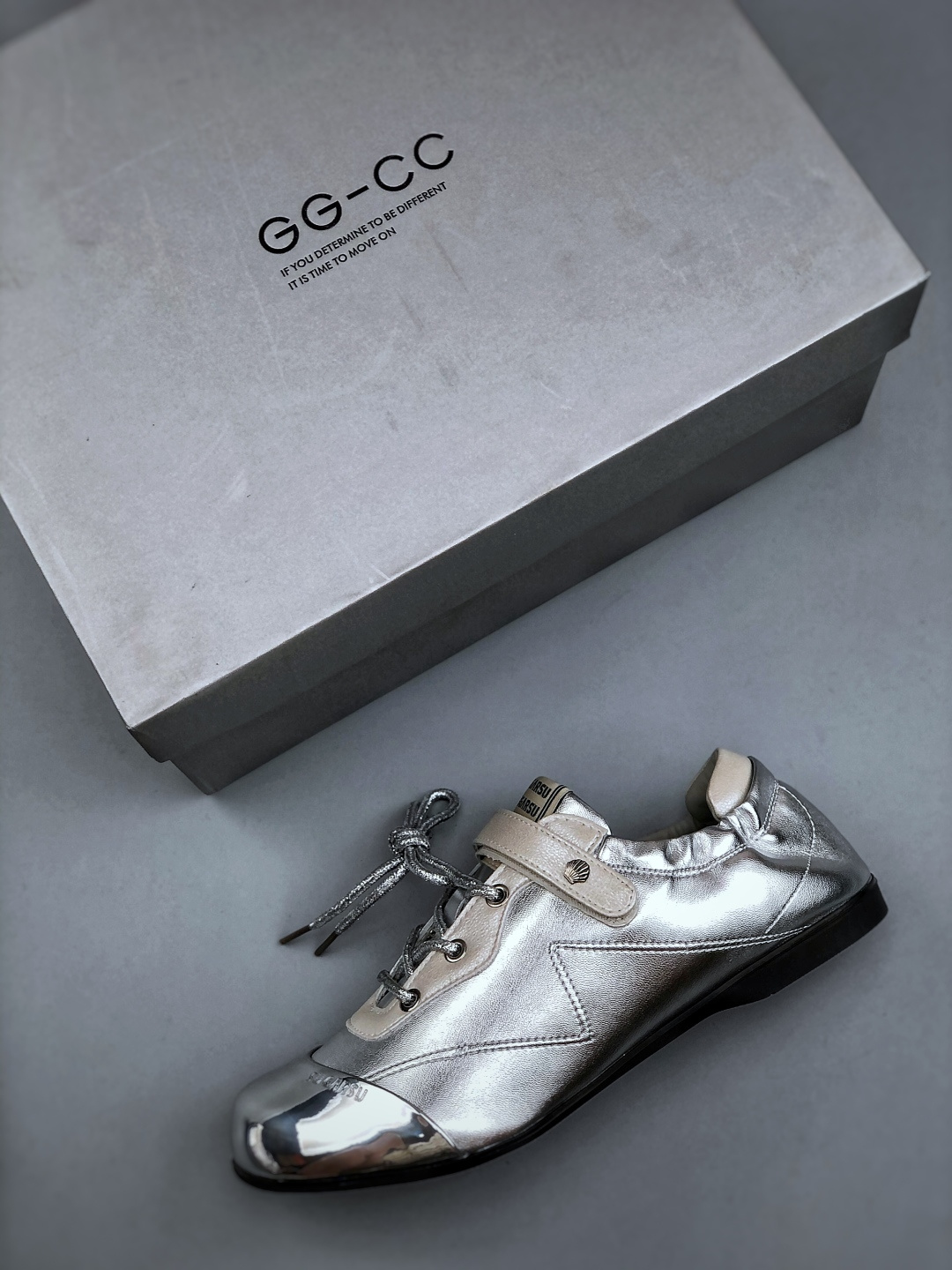 220 新晋潮流鞋靴品牌GGCC夏季新款 鞠婧祎同款GG-CC x SugarSu酥履联名 玛丽珍芭蕾舞鞋