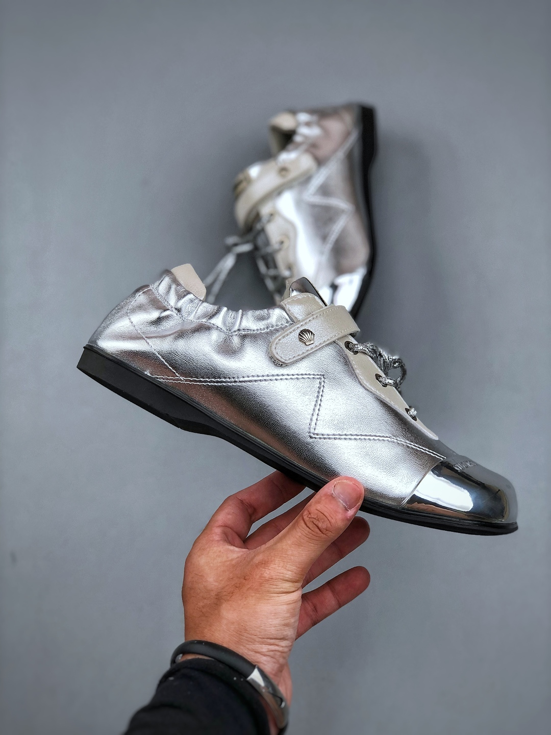 220 新晋潮流鞋靴品牌GGCC夏季新款 鞠婧祎同款GG-CC x SugarSu酥履联名 玛丽珍芭蕾舞鞋